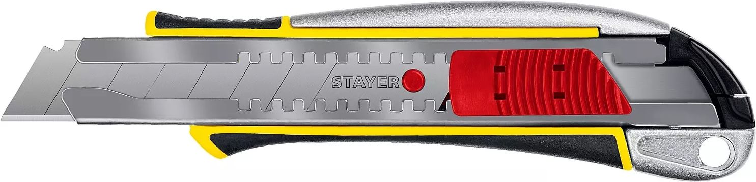 Нож металлический с сегментированным лезвием 18 мм Stayer 09143_z01 фото