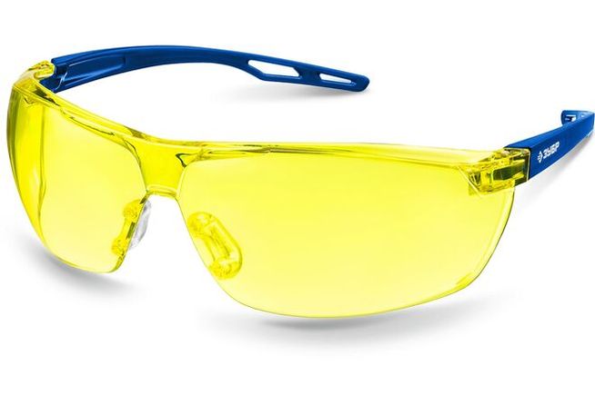 Защитные очки желтые Зубр 110486 фото